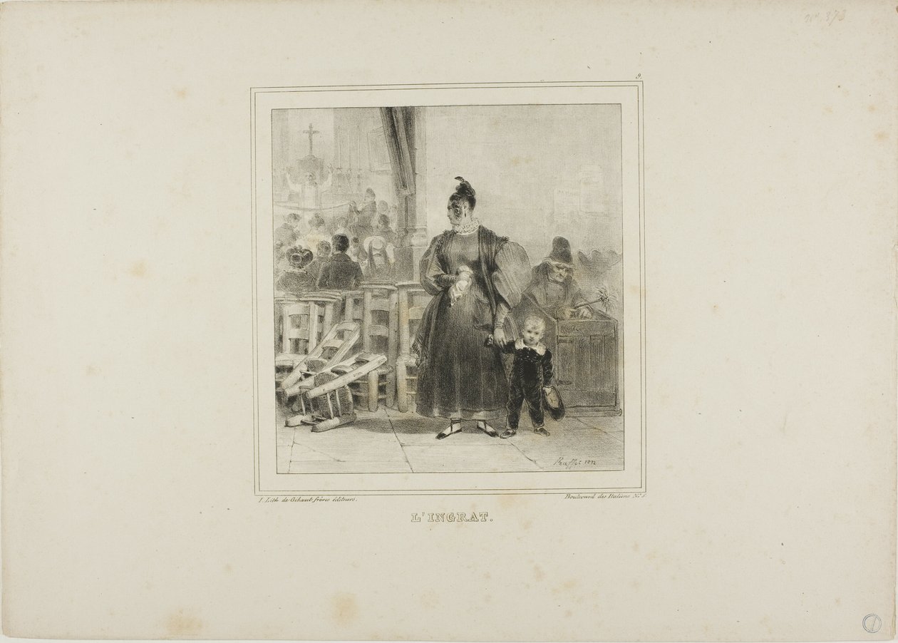 Nevděčník od Denis Auguste Marie Raffet