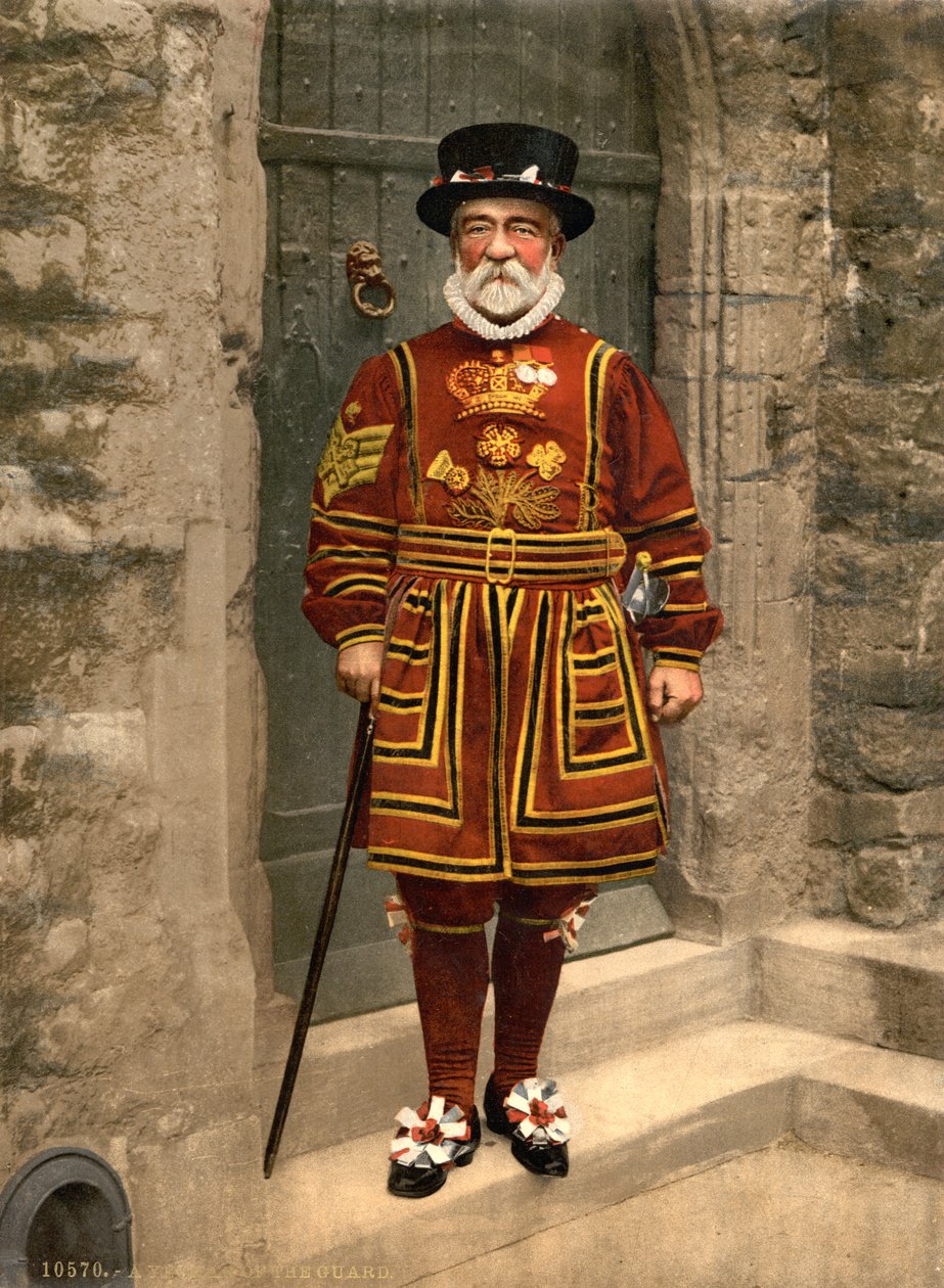 A Yeoman of the Guard, c.1890-1900 od Detroit Publishing Co.