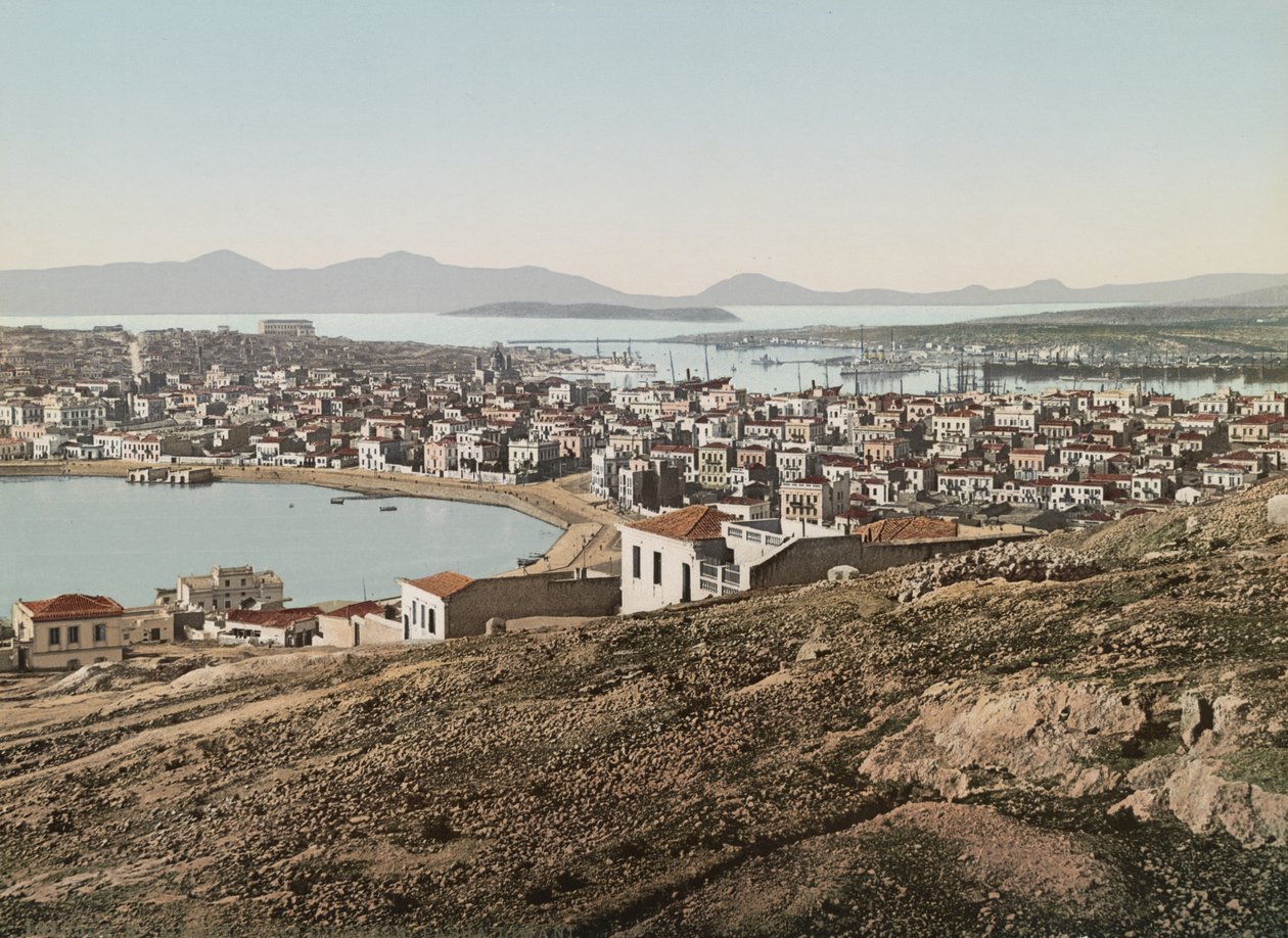 Port of Pireus, 1905 od Detroit Publishing Co.