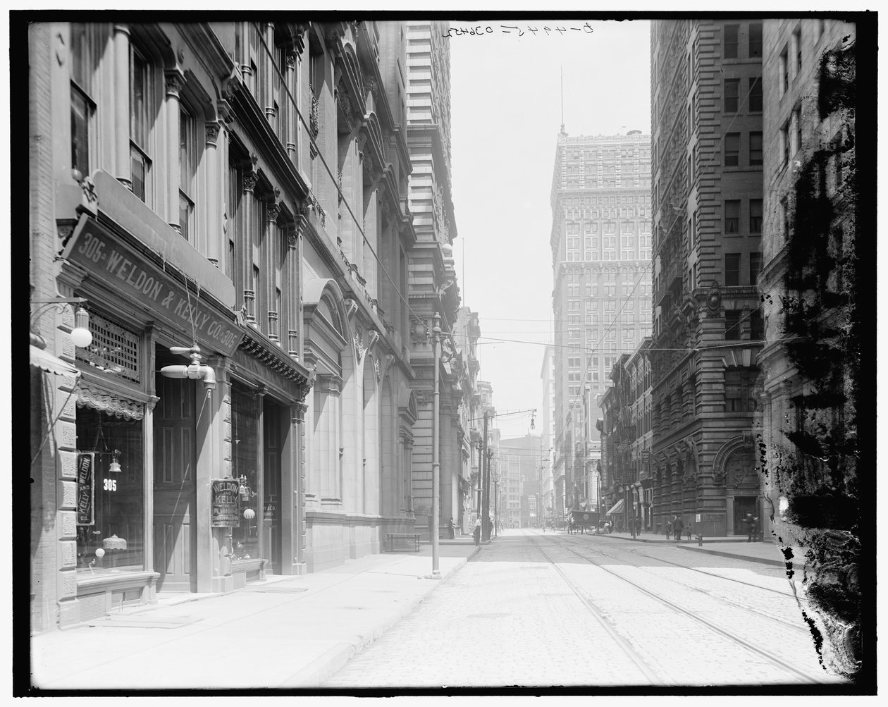 Wood Street, při pohledu na východ, Pittsburgh, Pa. od Detroit Publishing Co.