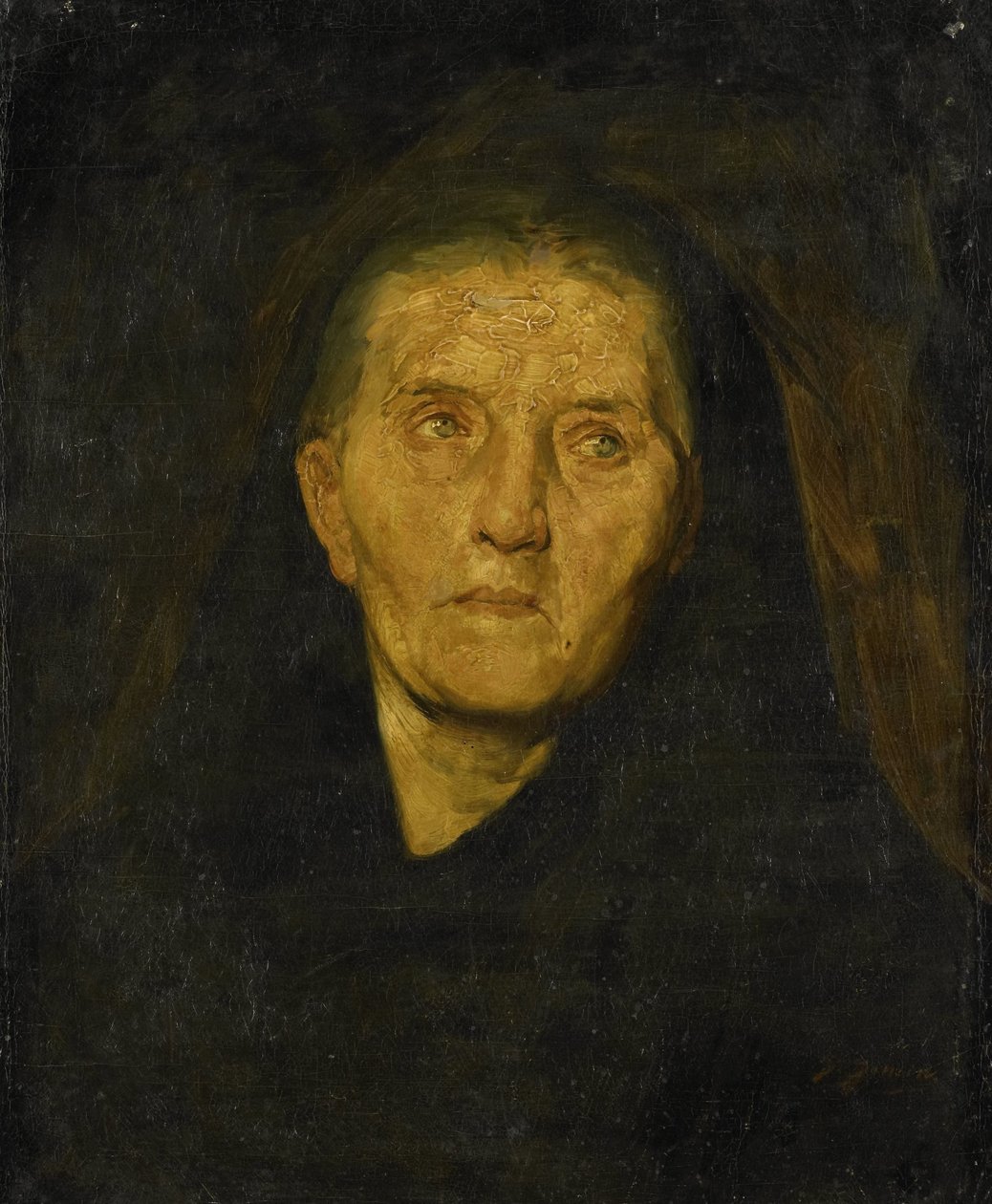 Truchlící vdova od Diederik Franciscus Jamin
