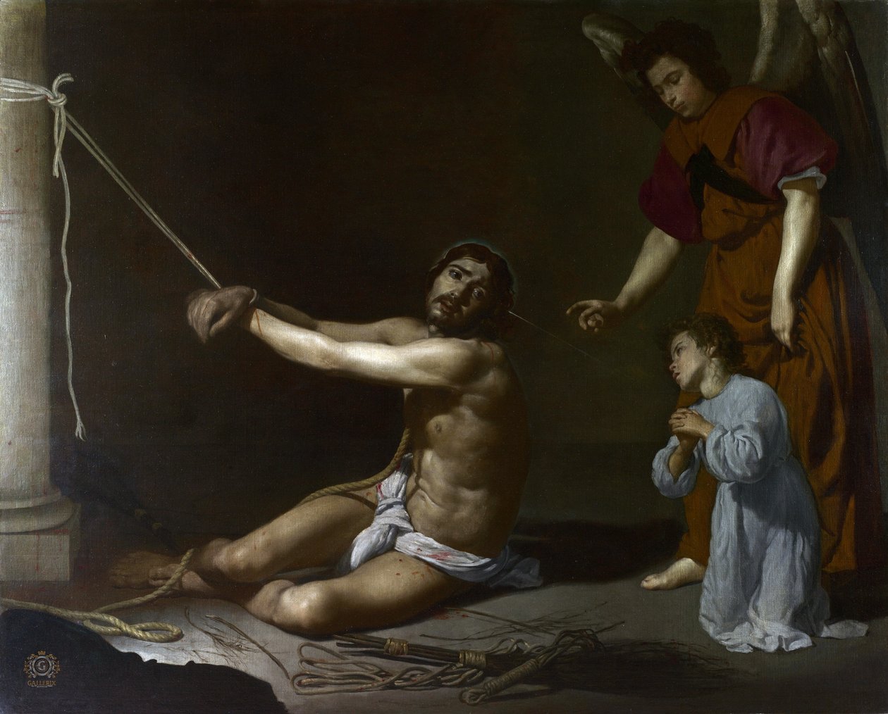 Křesťanská duše, kterou si Kristus vzal do vínku od Diego Velázquez
