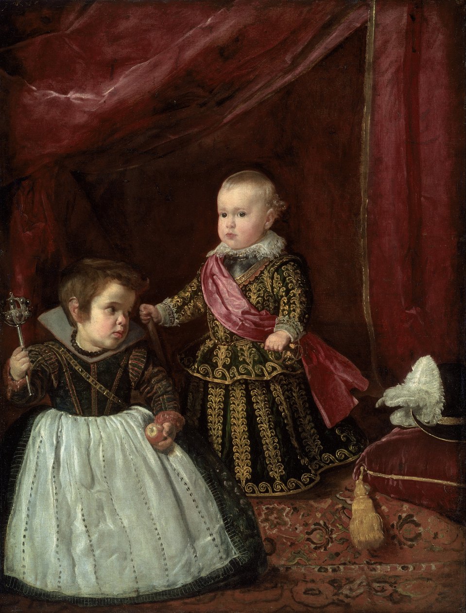 Don Baltasar Carlos s trpaslíkem od Diego Velázquez