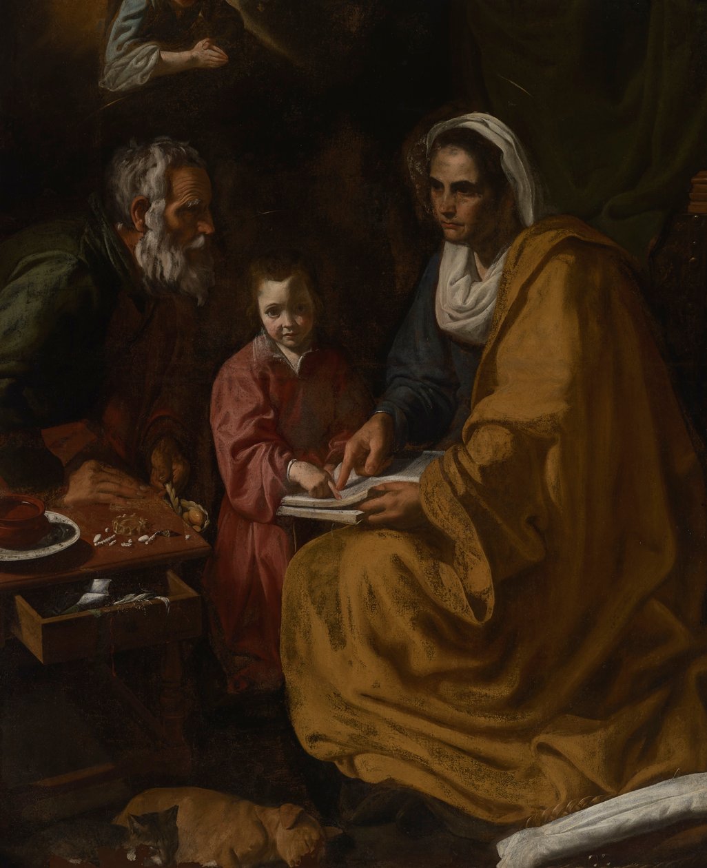 Výchova panny od Diego Velázquez