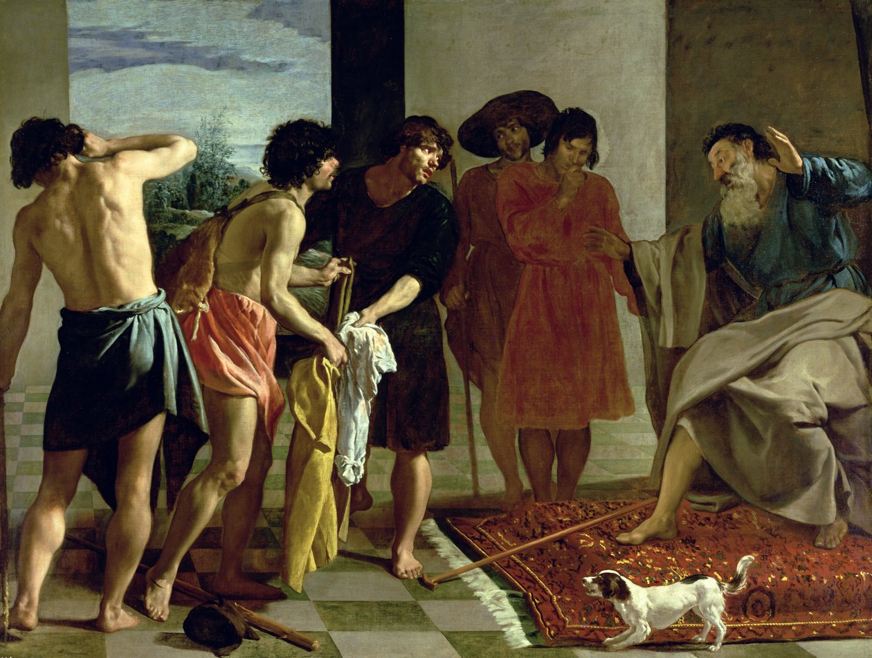 Josefův kabát, 1630 od Diego Velázquez