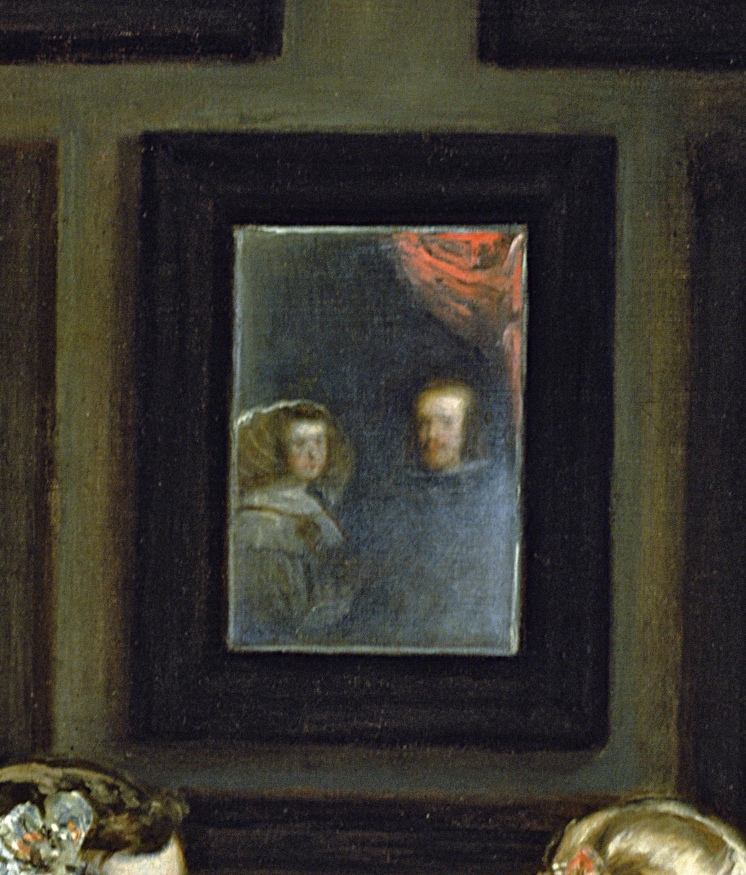 Las Meninas nebo The Family of Philip IV, c.1656 (detail of 405) od Diego Velázquez