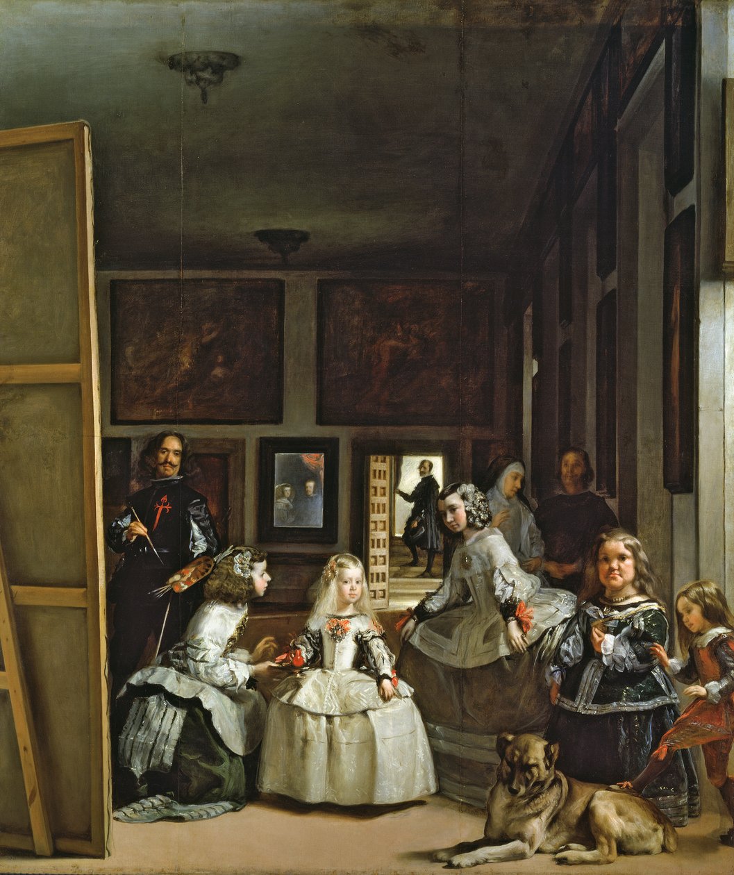 Las Meninas aneb Rodina Filipa IV od Diego Velázquez