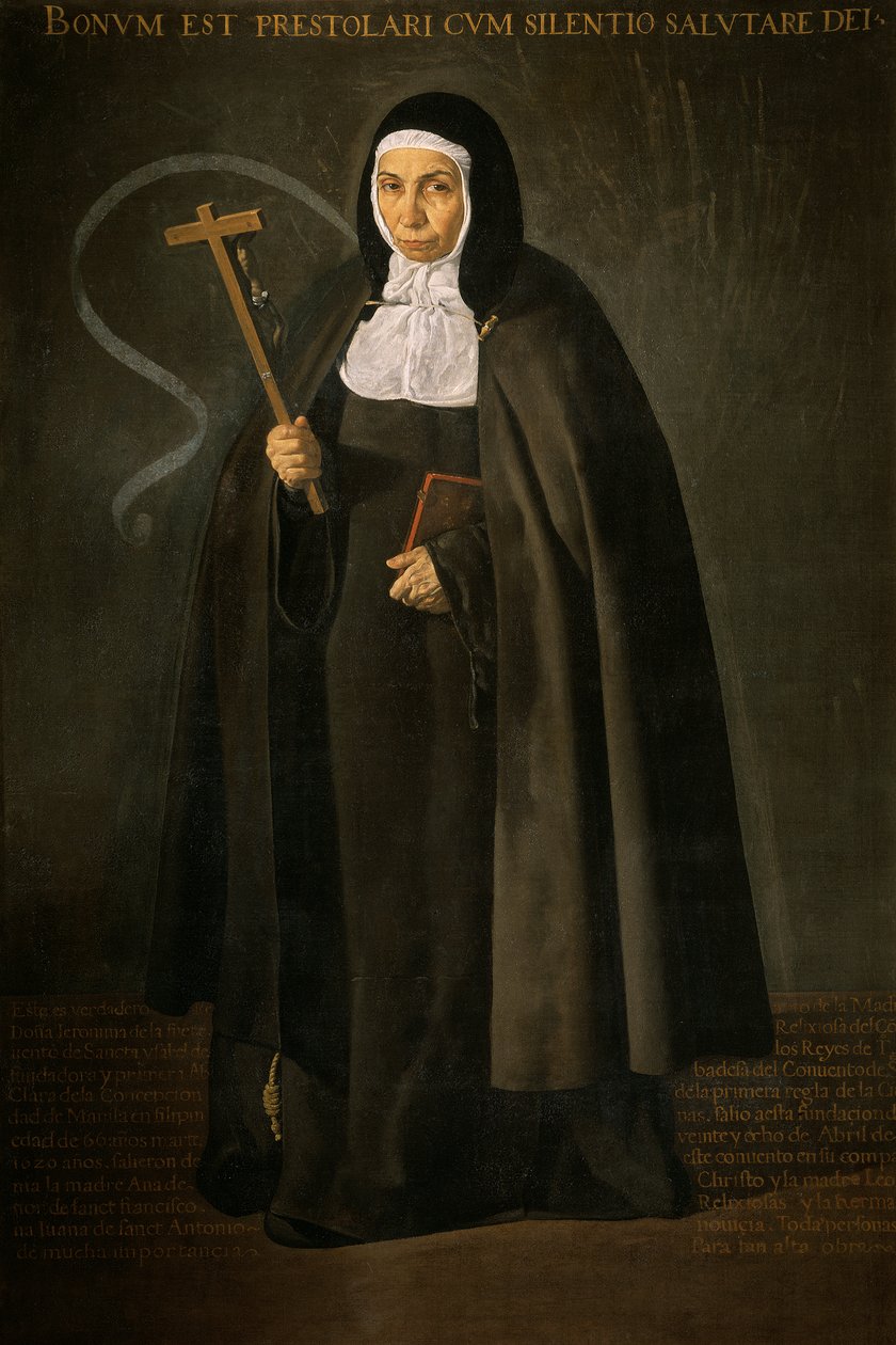 Matka Jerónima de la Fuente od Diego Velázquez