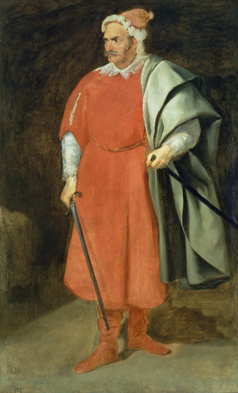 Portrét Buffoon 