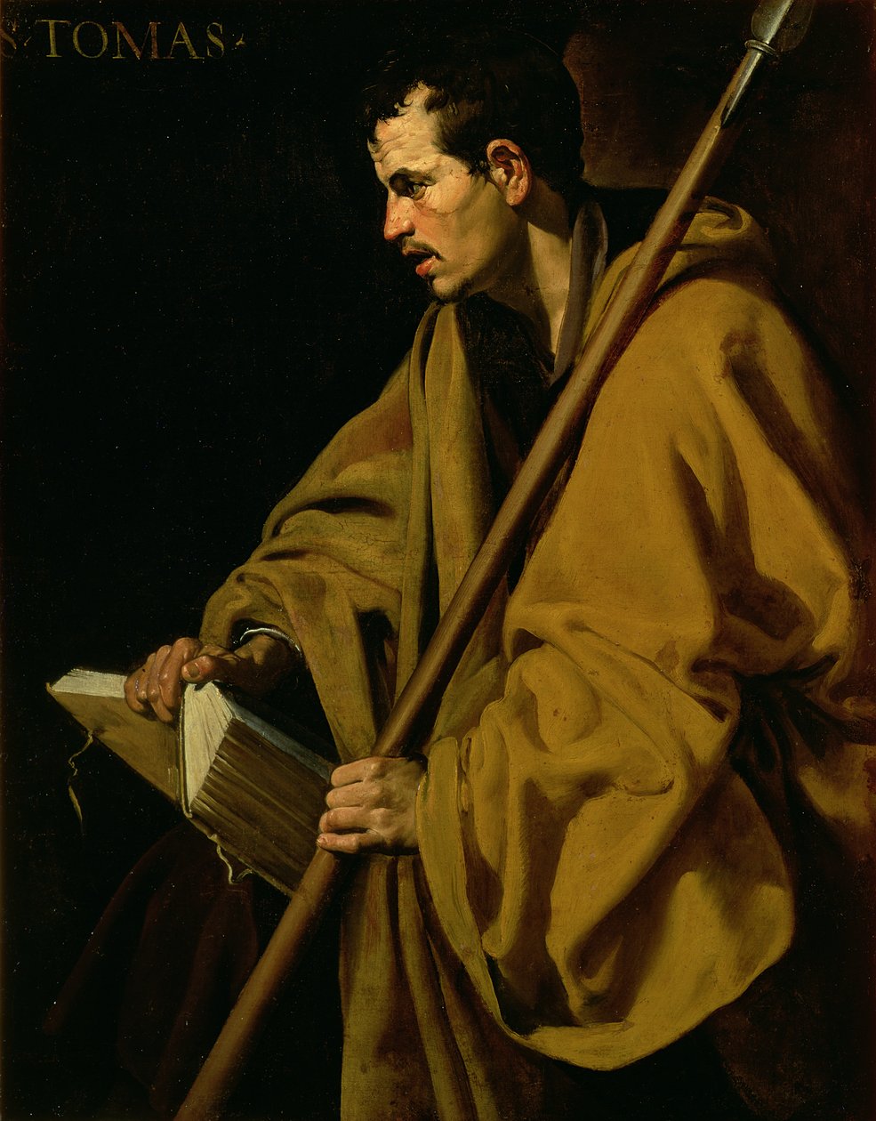 Apoštol sv. Tomáš, kolem 1619-20 od Diego Velázquez