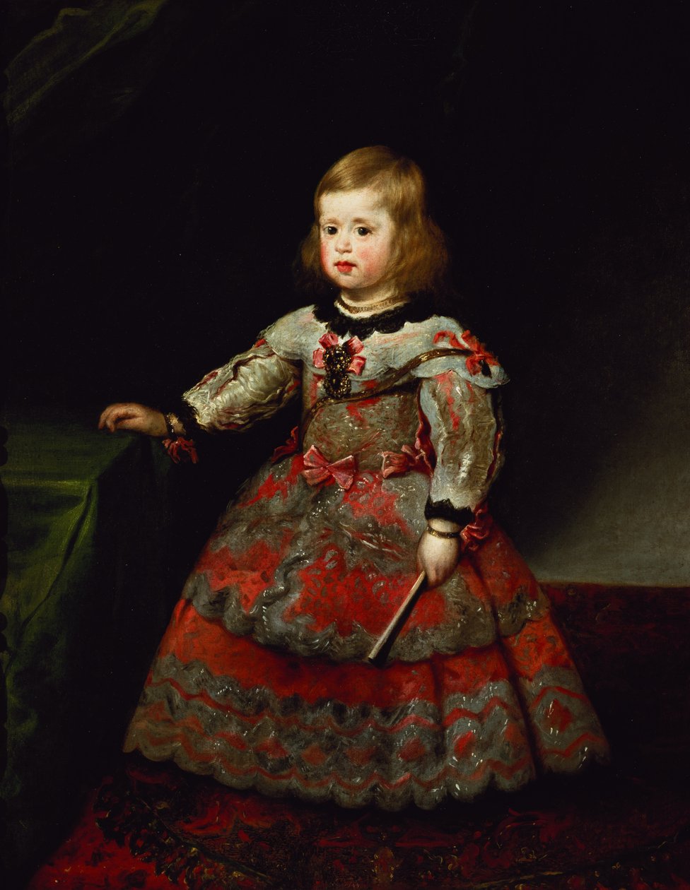 Infanta Maria Margarita (1651-73) Rakouska jako dítě od Diego Velázquez
