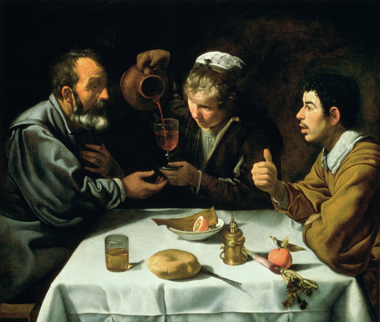 Oběd, 1620 od Diego Velázquez