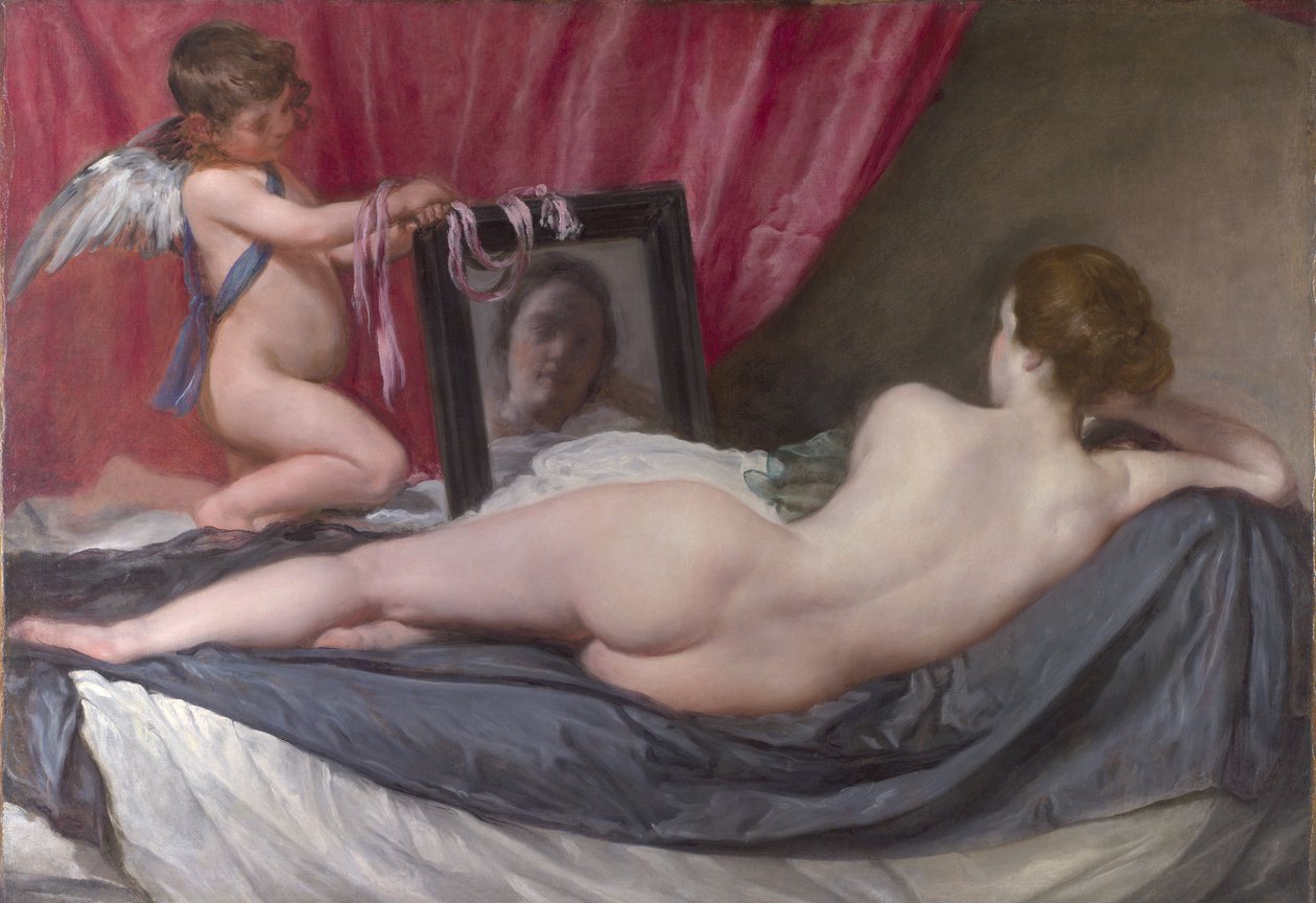 Venuše u svého zrcadla od Diego Velázquez