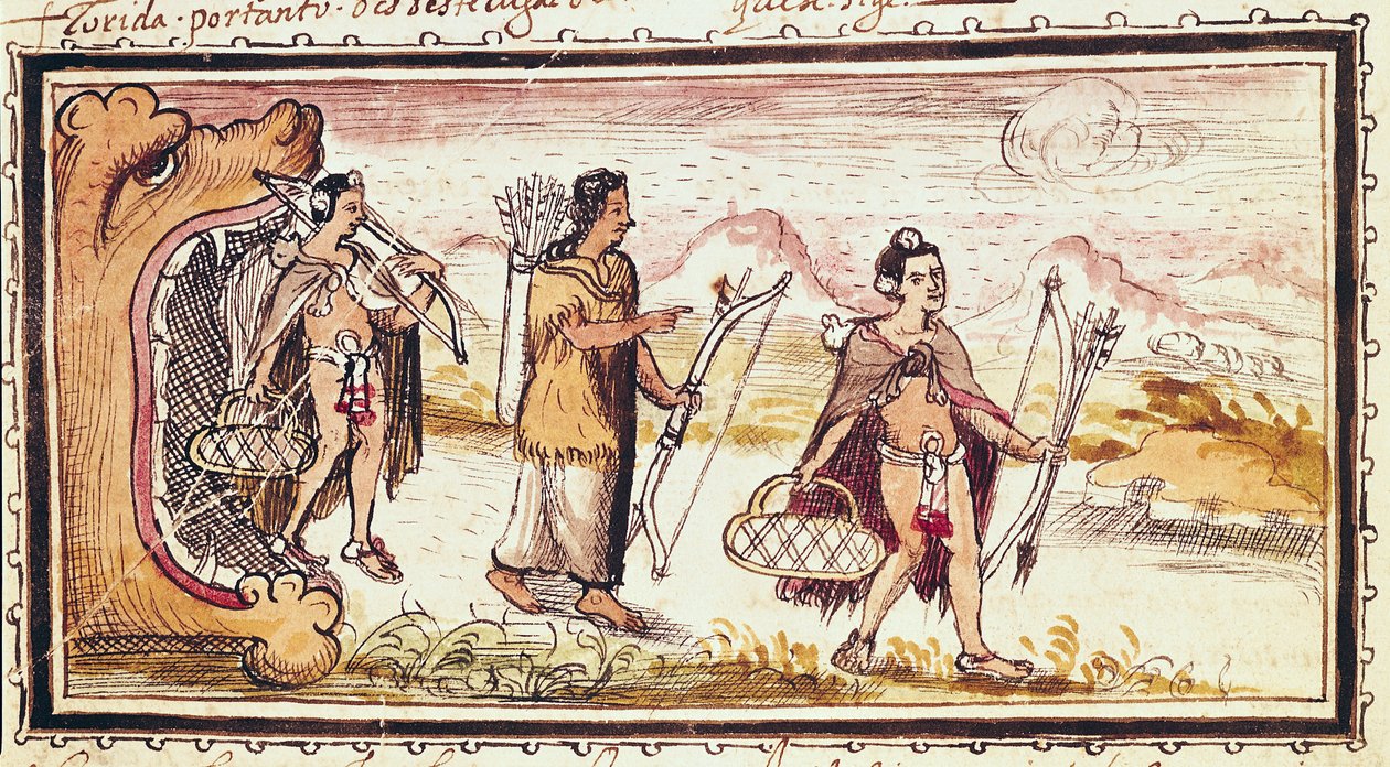 Lov, 1579 od Diego Duran