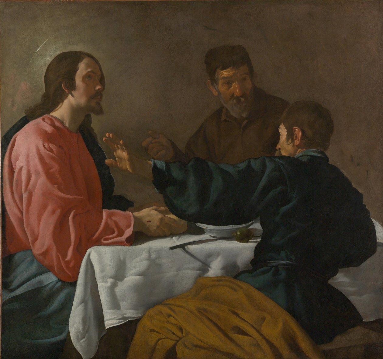 Večeře v Emauzích od Diego Velázquez