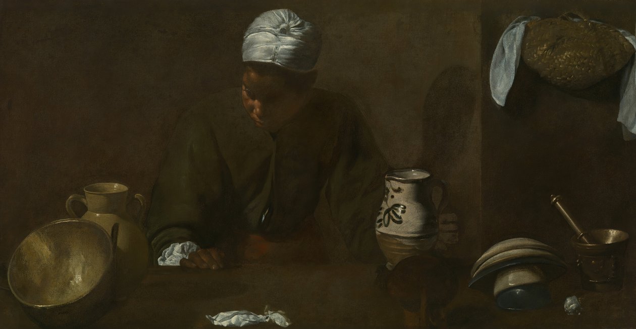 Kuchyňská scéna, 161820. od Diego Velasquez