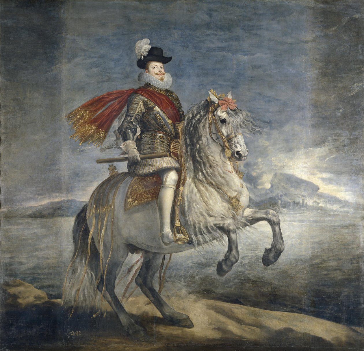 Španělský Filip III od Diego Velázquez