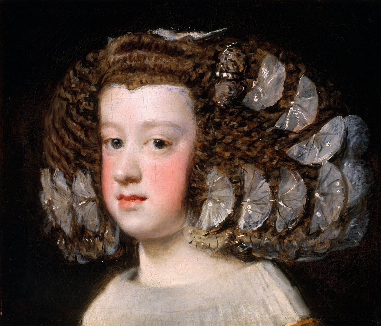 María Teresa 1638-1683, Infanta Španělska, 1651-54. od Diego Velázquez