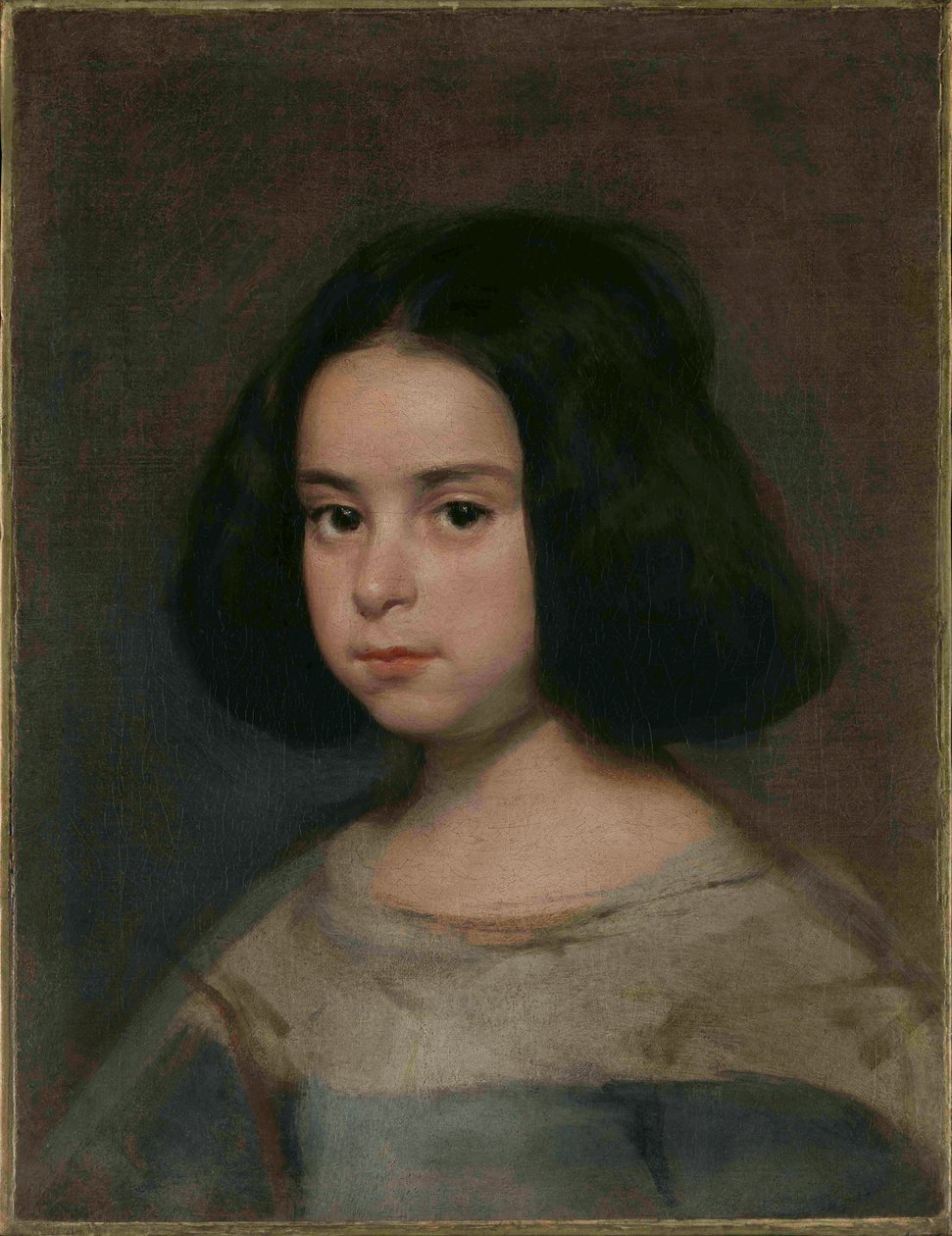 Portrét dívky, cca 1639-1641. od Diego Velázquez