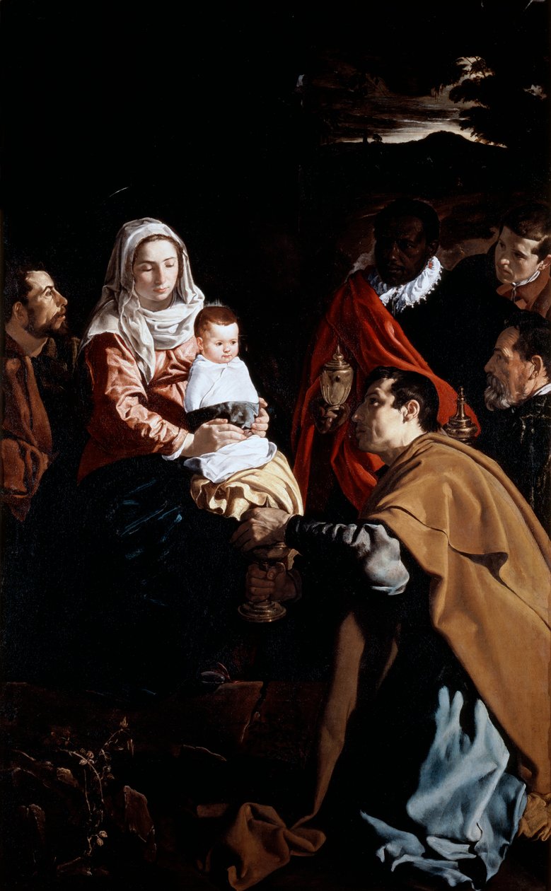 Klanění tří králů, 1619. od Diego Velázquez