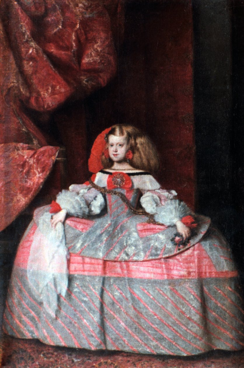 Infanta Don Margarita de Austria, c1660. od Diego Velázquez