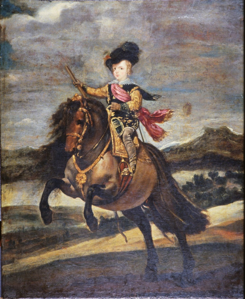 Infante Baltasar Carlos na koni od Diego Velázquez