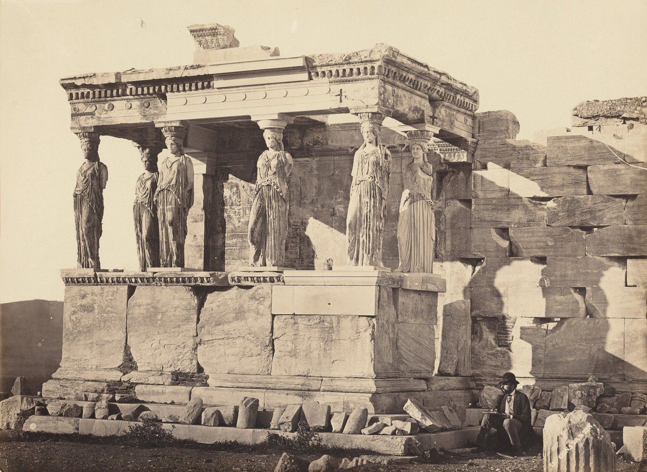 Karyatidy,1860-1865 (foto) od Dimetrius Constantine
