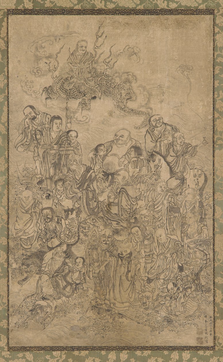 A Group of Luohan od Ding Yunpeng