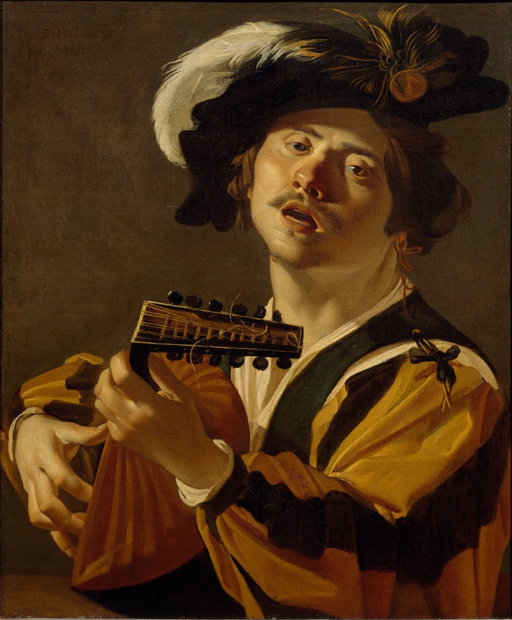 The Lute Player od Dirck van Baburen