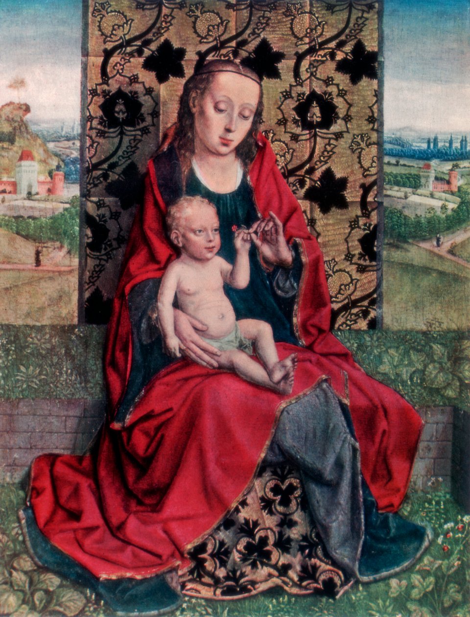 Madonna a dítě, 1927 od Dirck Bouts