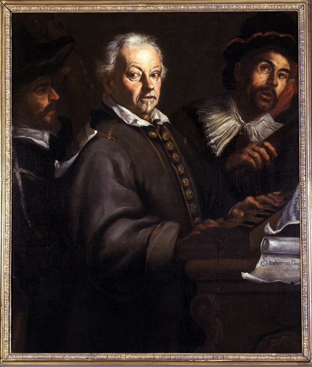 Koncert, 1605-56 od Dirck Hals