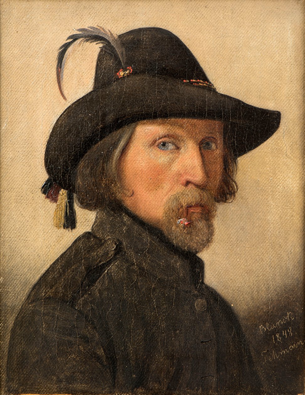 Autoportrét jako legionář, 1848. od Ditlev Blunck