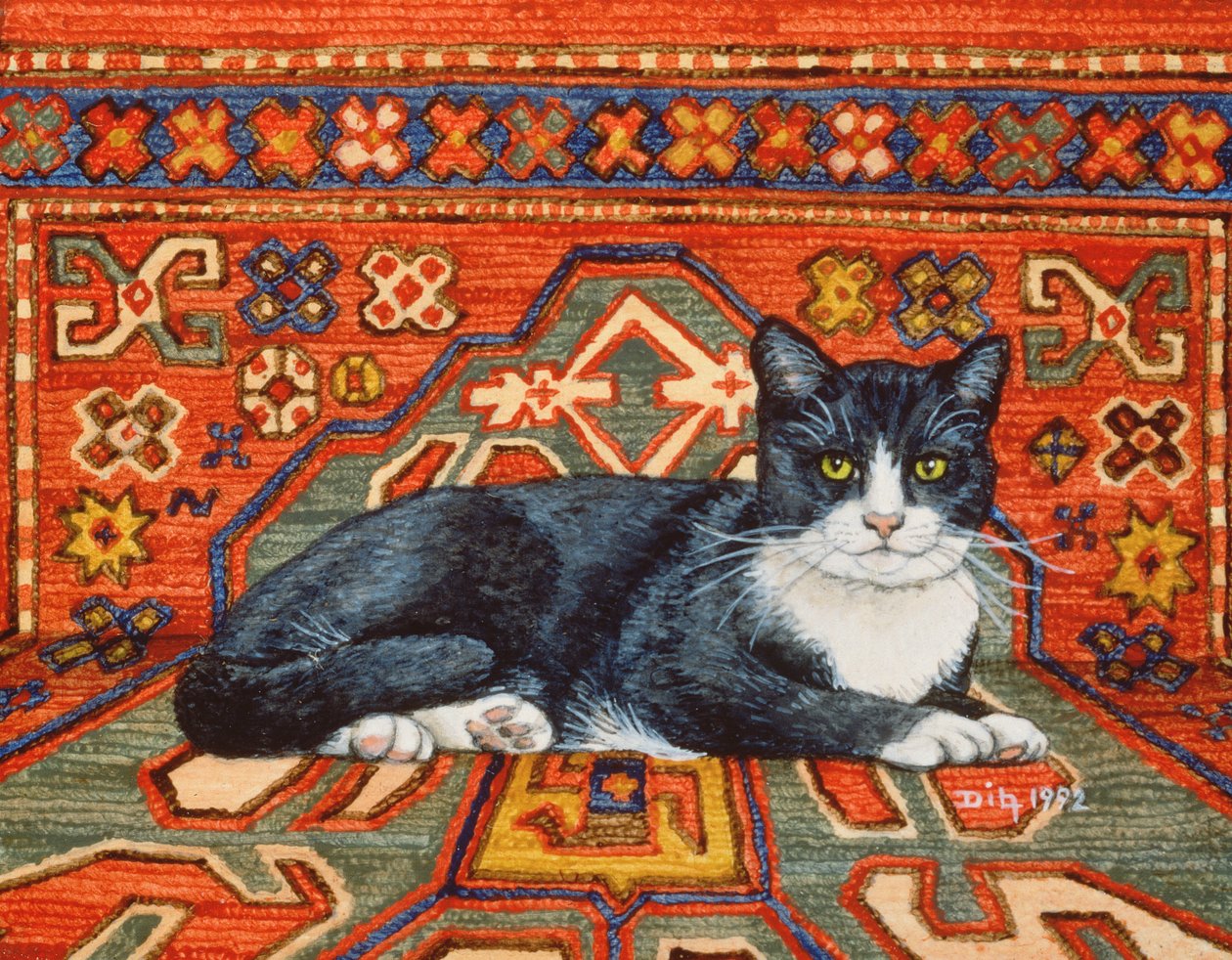Second Carpet-Cat-Patch, 1992 od Ditz