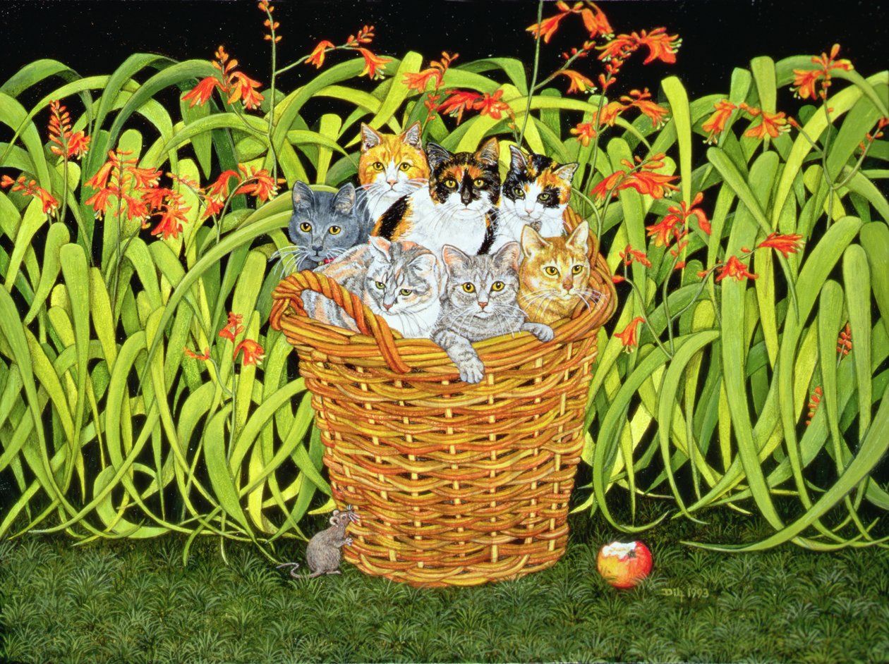 Montbretia-Mouse od Ditz Ditz