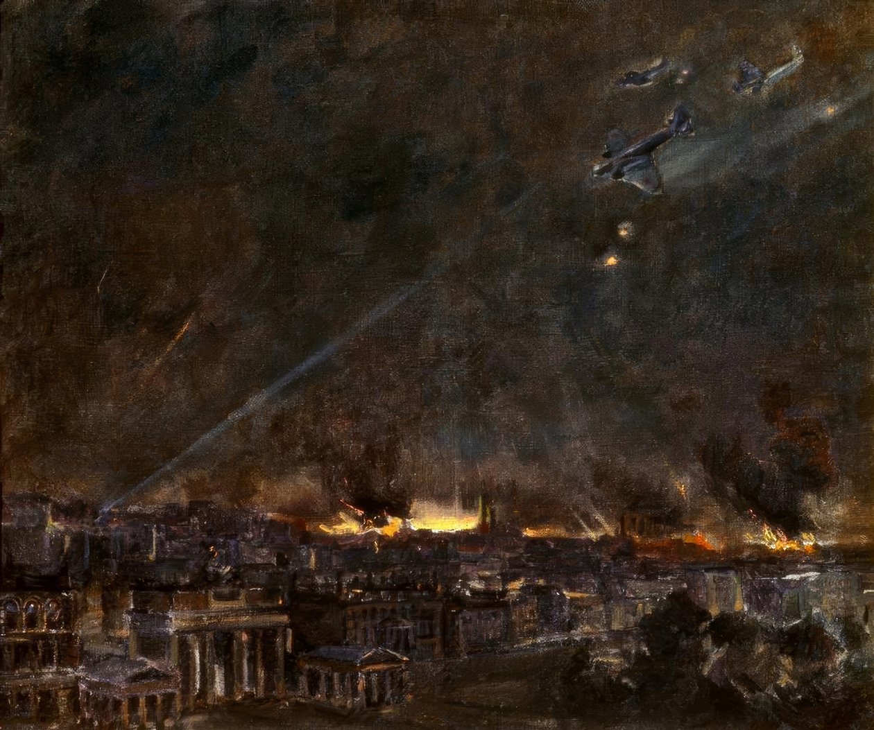 Použití nad Berlínem od Dmitri Michailowitsch Tarchow