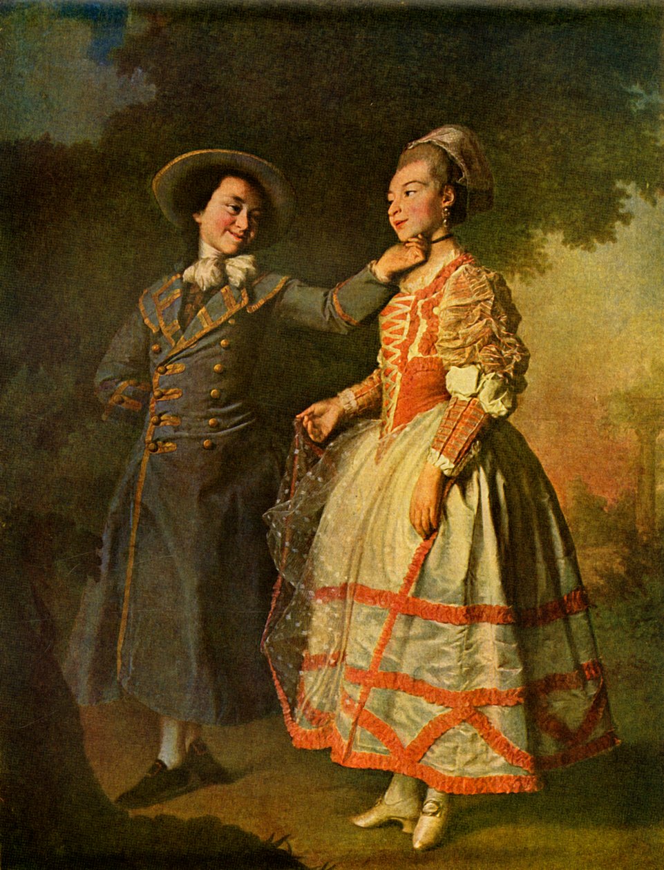 Chovanskaja a Chruščova, 1773, 1939. od Dmitri Grigorievich Levitsky