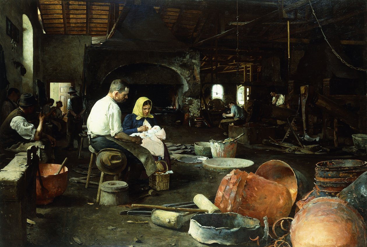 Slévárna, 1899 od Dome or Dominik Skutezky
