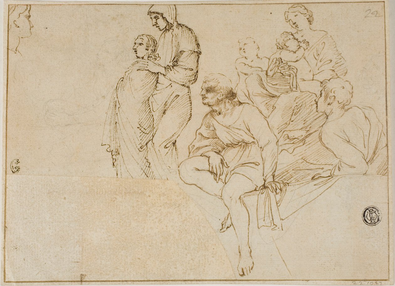 Čísla na zábradlí od Domenichino