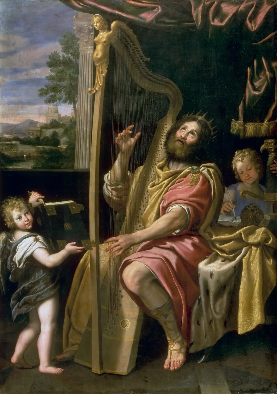 král David od Domenichino