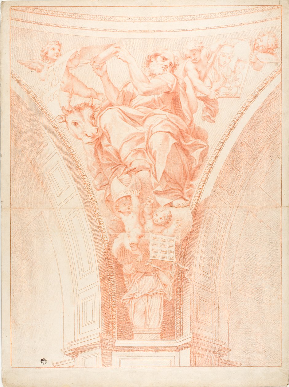 Svatý Lukáš od Domenichino