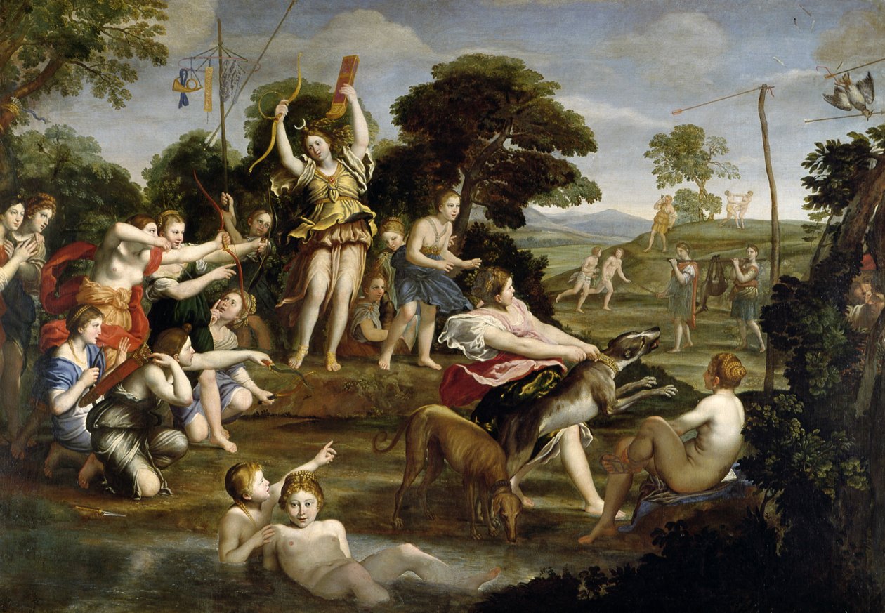 Hon na Dianu, 1616-17 od Domenichino