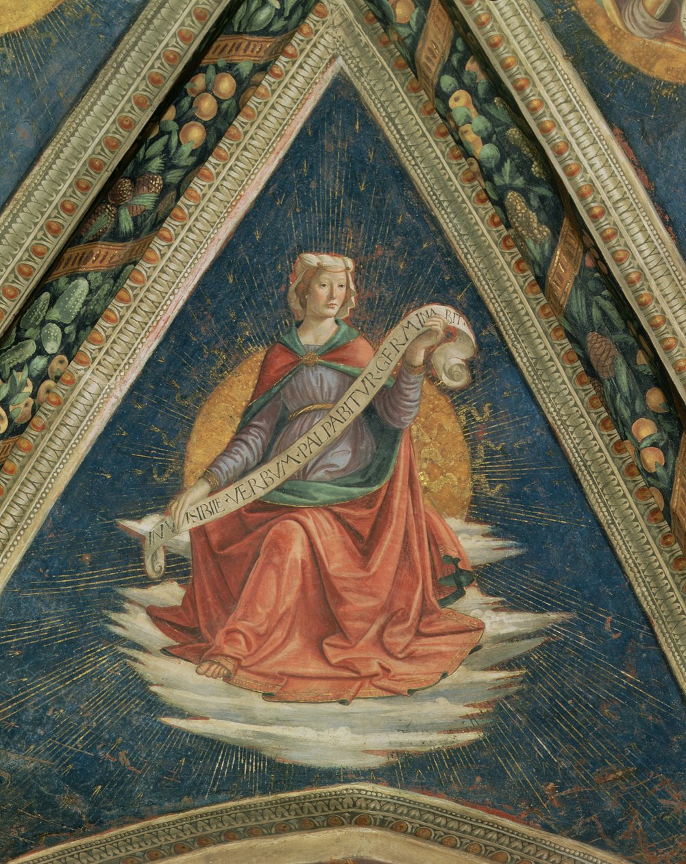 A Sibyla, 1483-86 od Domenico Ghirlandaio