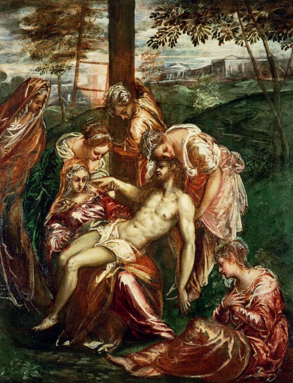 Sestup z Kříže od Domenico Robusti Tintoretto