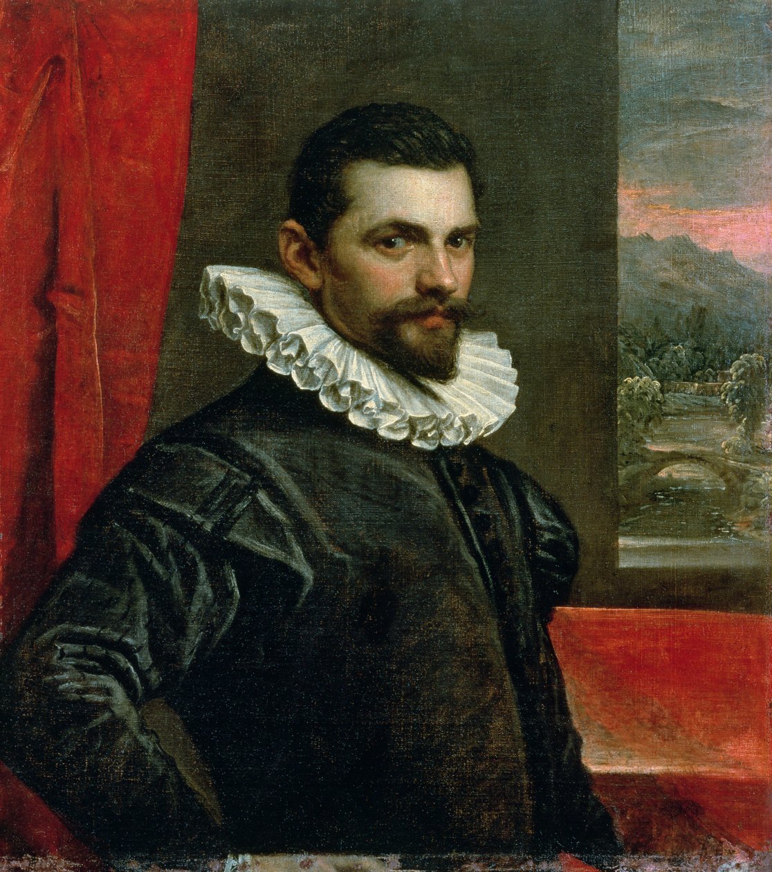 Portrét Francesca Bassana (1549-92) od Domenico Robusti Tintoretto
