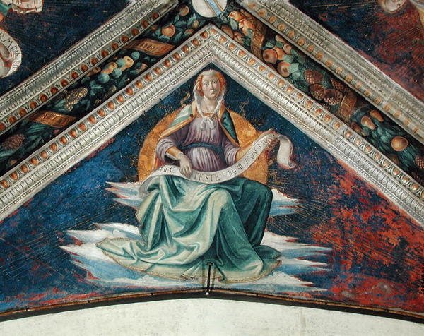 A Sibyla, 1483-86 od Domenico Ghirlandaio