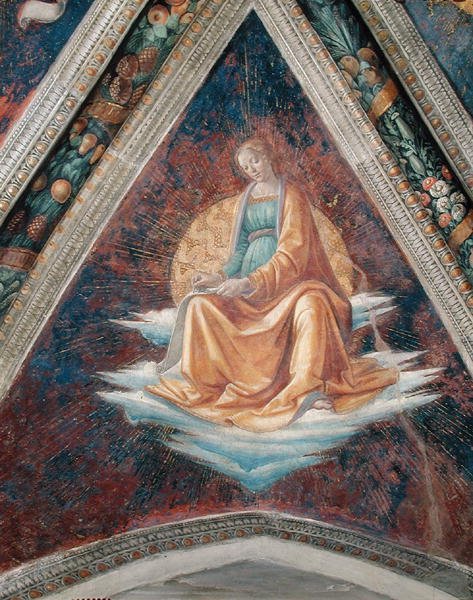 A Sibyla, 1483-86 od Domenico Ghirlandaio