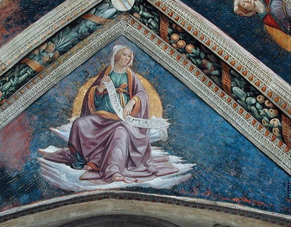 A Sibyla, 1483-86 od Domenico Ghirlandaio