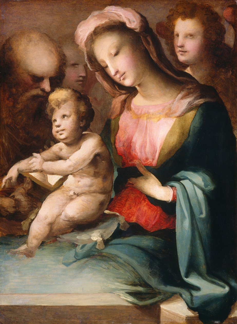 Svatá rodina s anděly, c. 15451550. od Domenico Beccafumi