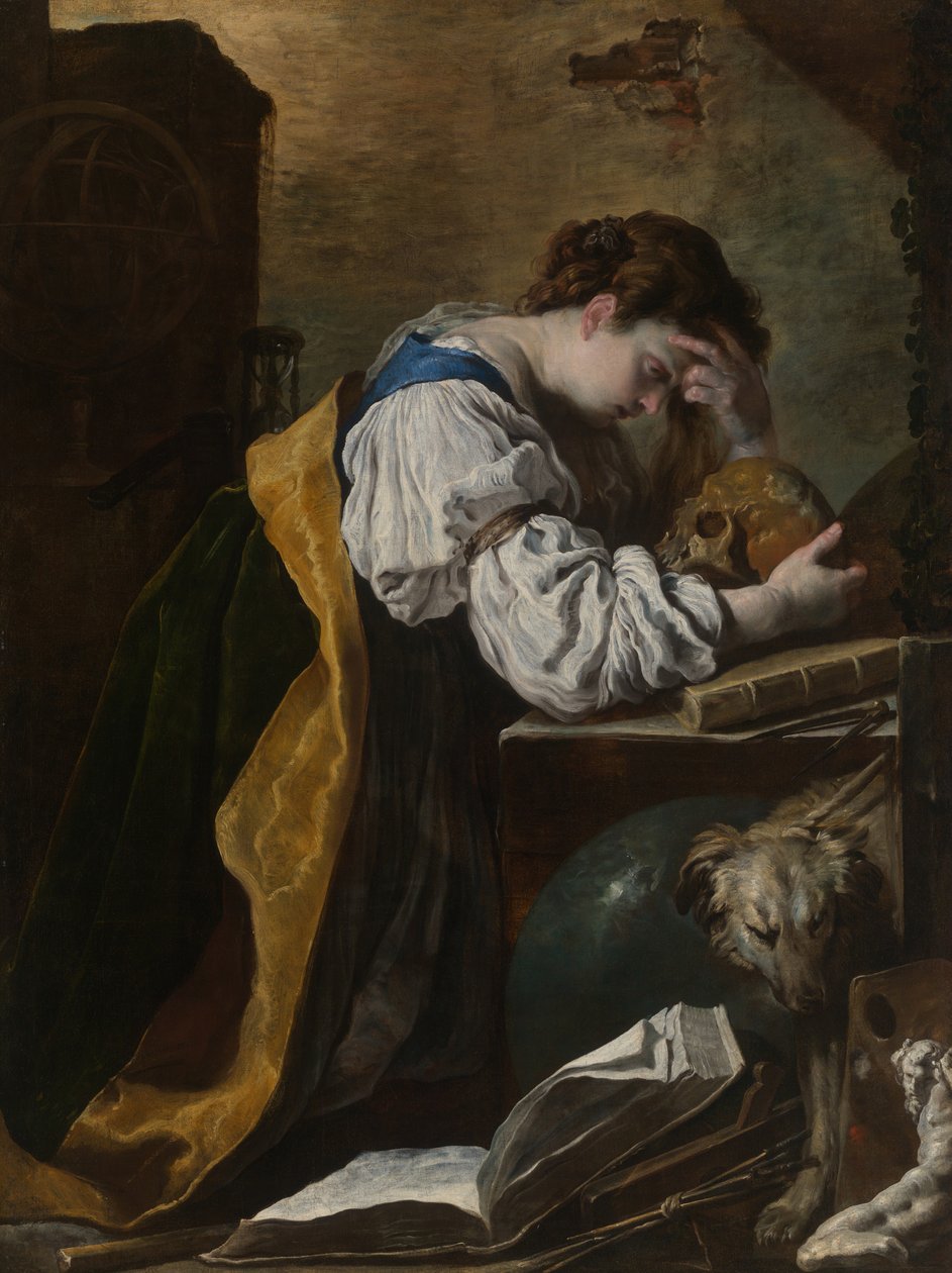 Melancholie, c. 1615. od Domenico Fetti