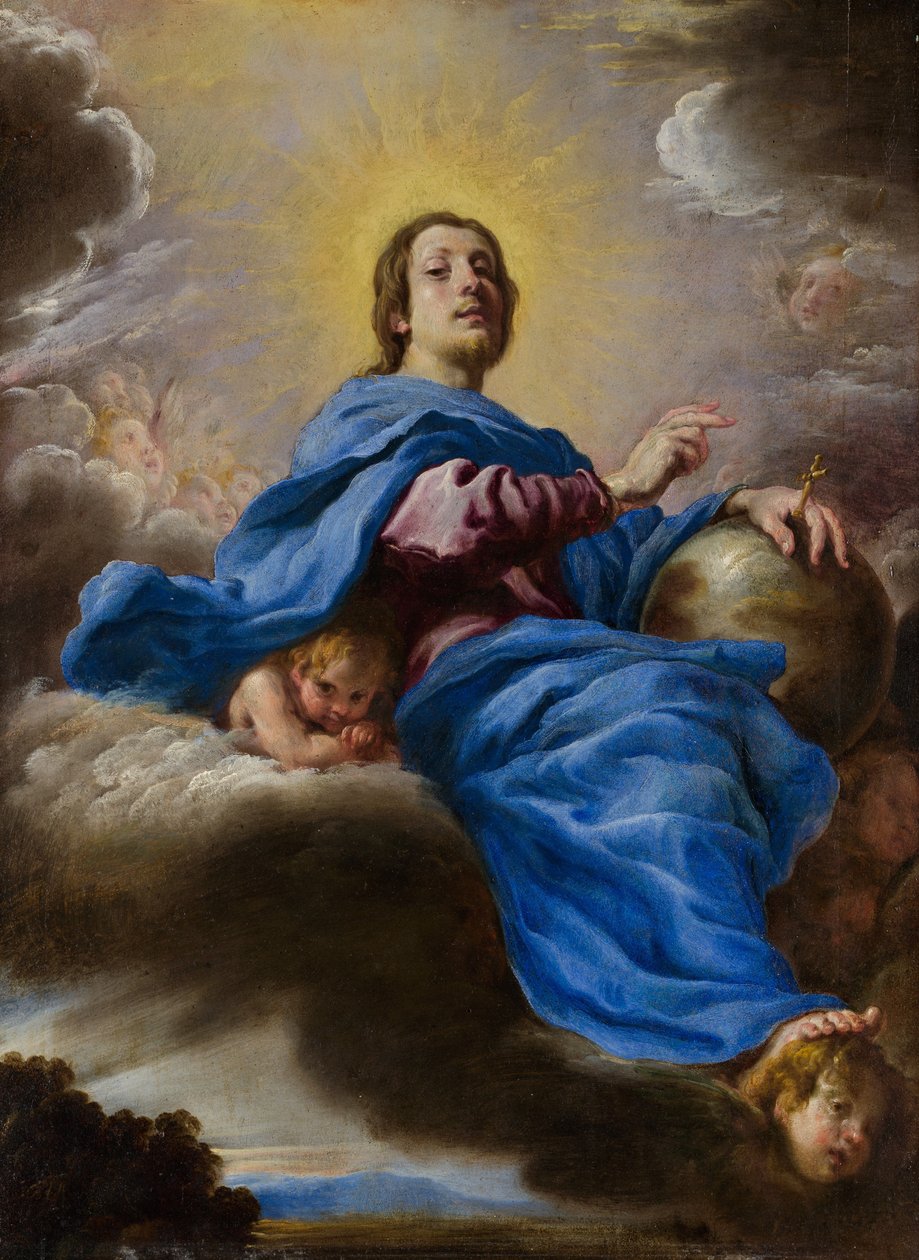 Salvator Mundi, ca. 1622-23. od Domenico Fetti or Feti